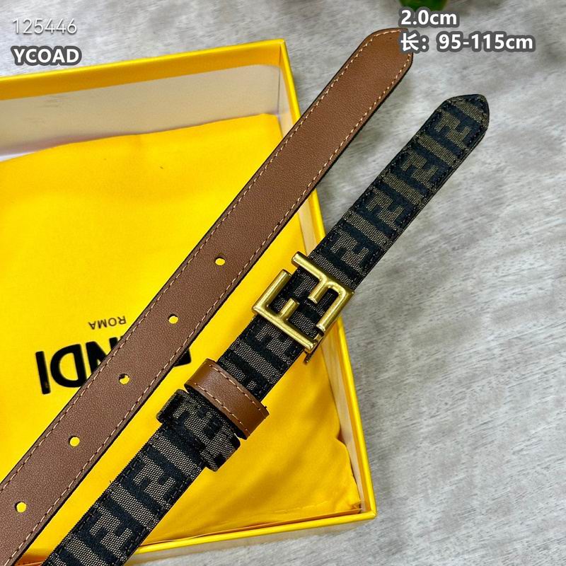Fendi belt 20mmX95-115cm 8L (22)