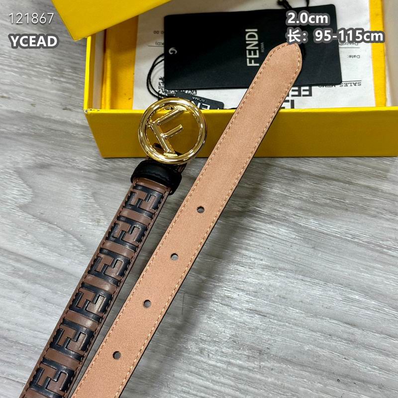 Fendi belt 20mmX95-115cm 8L (289)