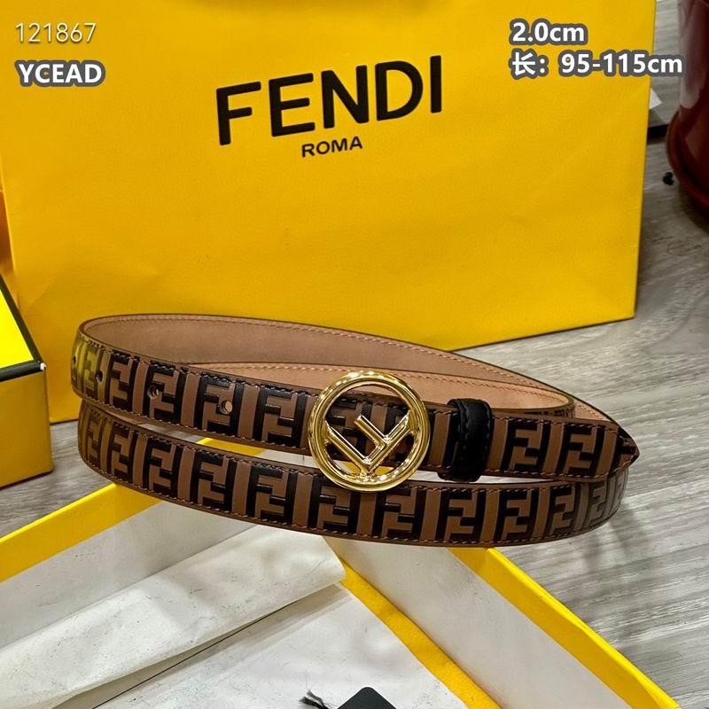 Fendi belt 20mmX95-115cm 8L (290)