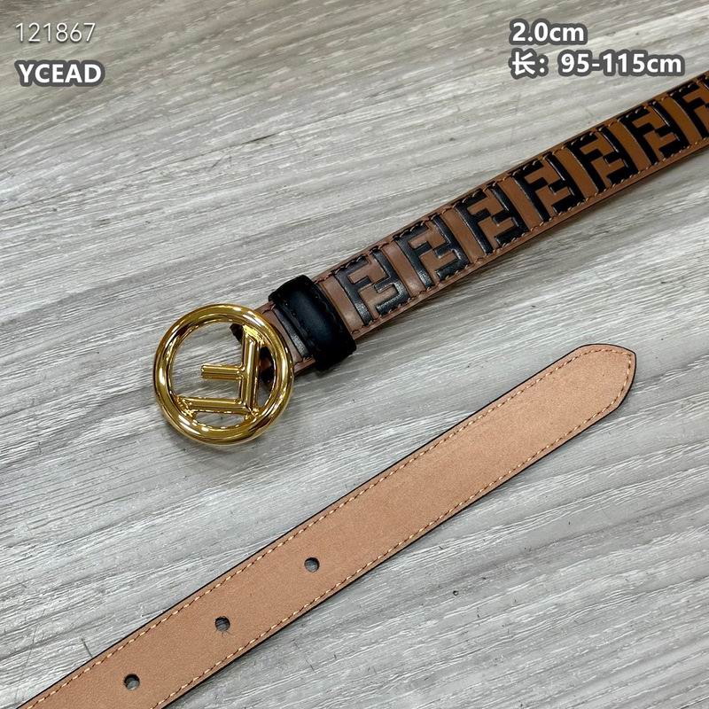 Fendi belt 20mmX95-115cm 8L (291)