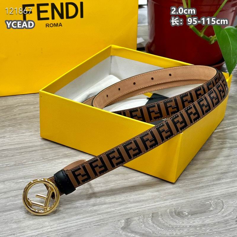 Fendi belt 20mmX95-115cm 8L (293)