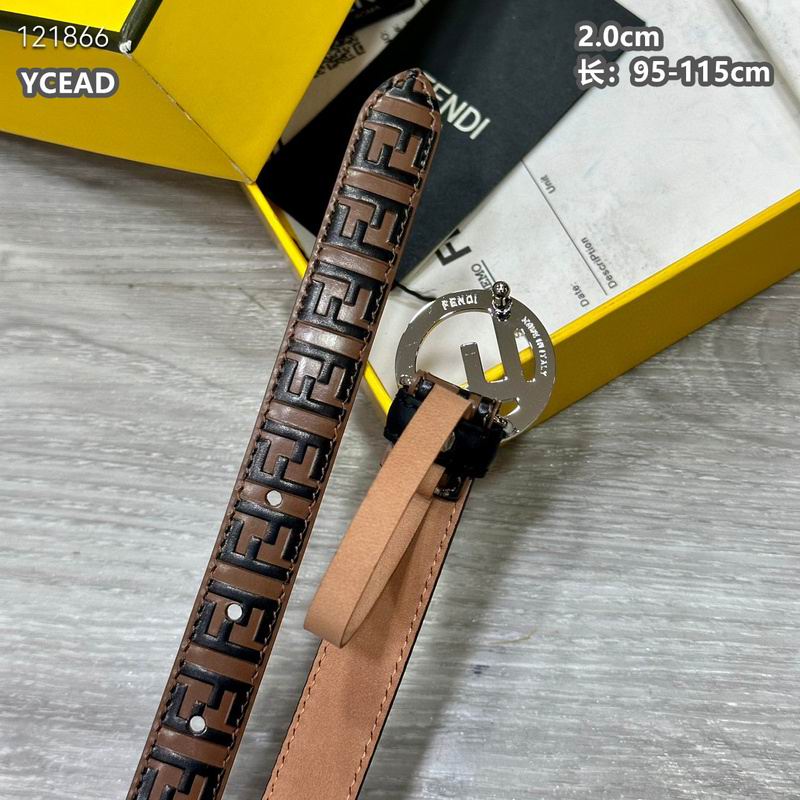 Fendi belt 20mmX95-115cm 8L (295)
