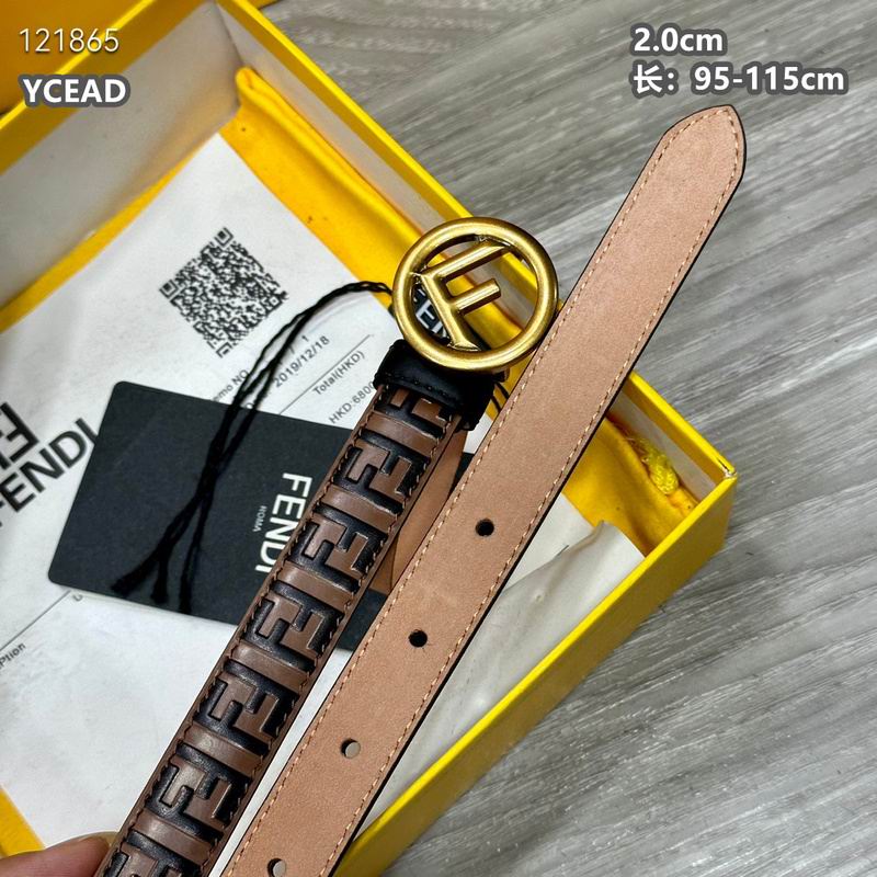 Fendi belt 20mmX95-115cm 8L (298)