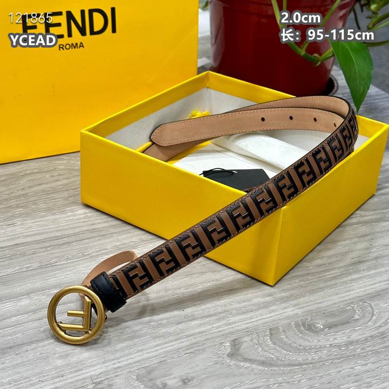 Fendi belt 20mmX95-115cm 8L (301)
