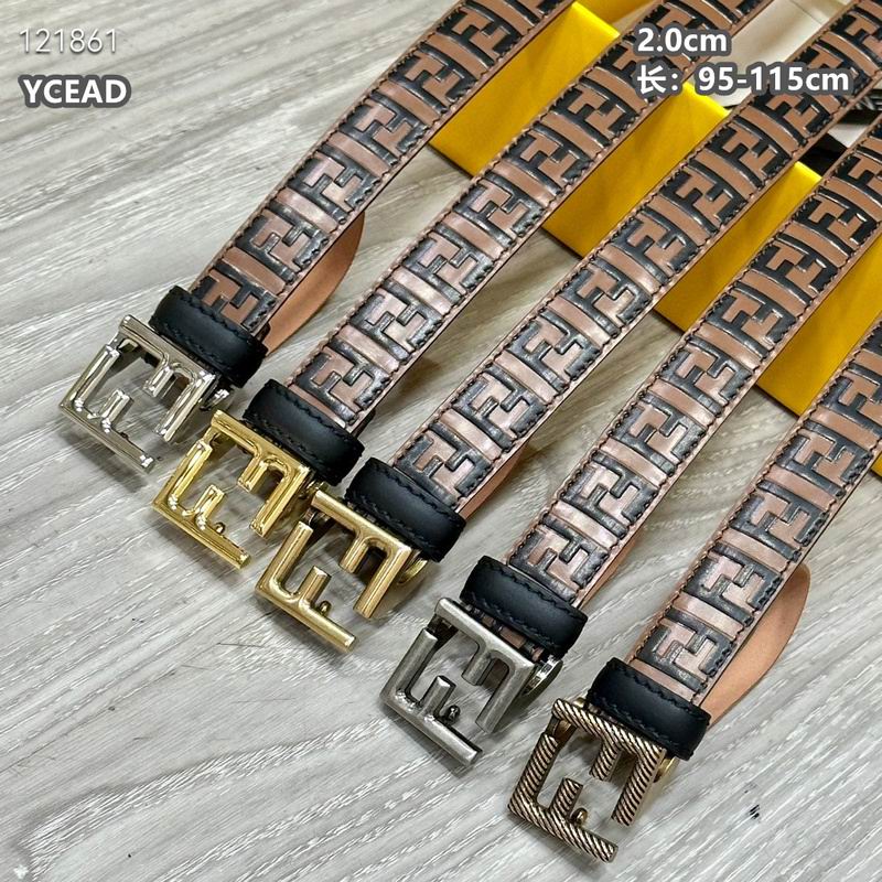 Fendi belt 20mmX95-115cm 8L (302)
