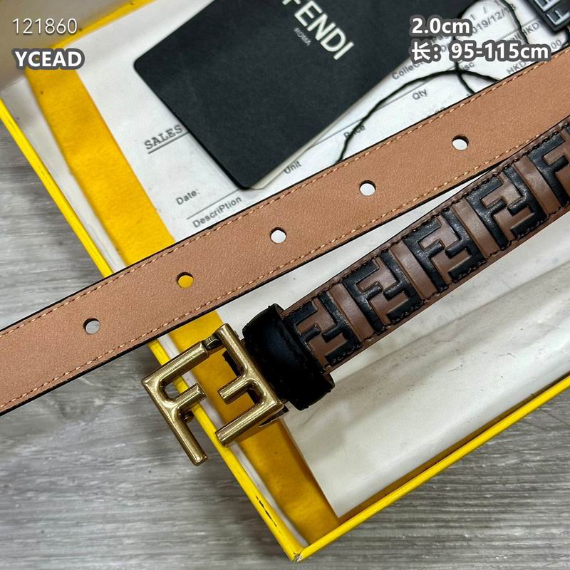 Fendi belt 20mmX95-115cm 8L (308)