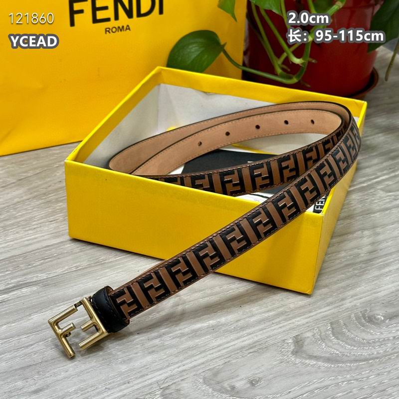 Fendi belt 20mmX95-115cm 8L (310)
