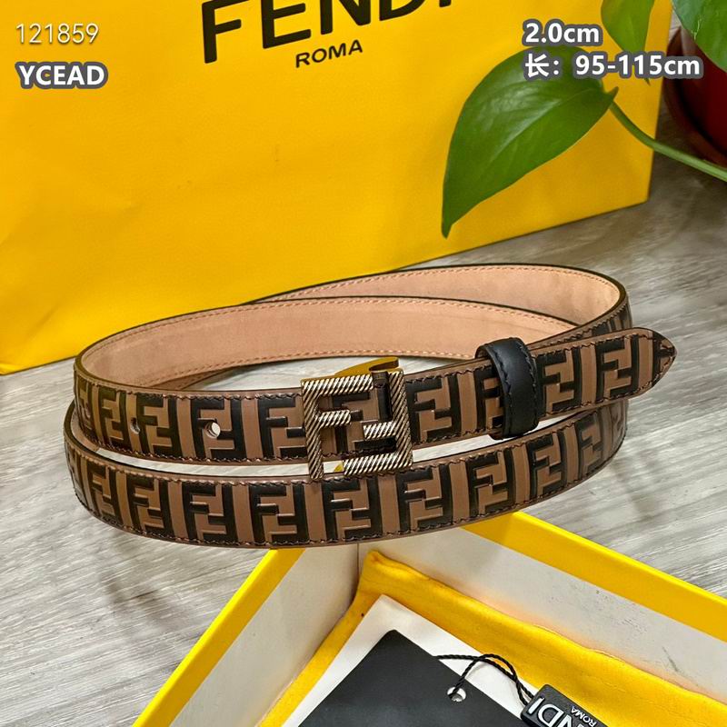 Fendi belt 20mmX95-115cm 8L (313)