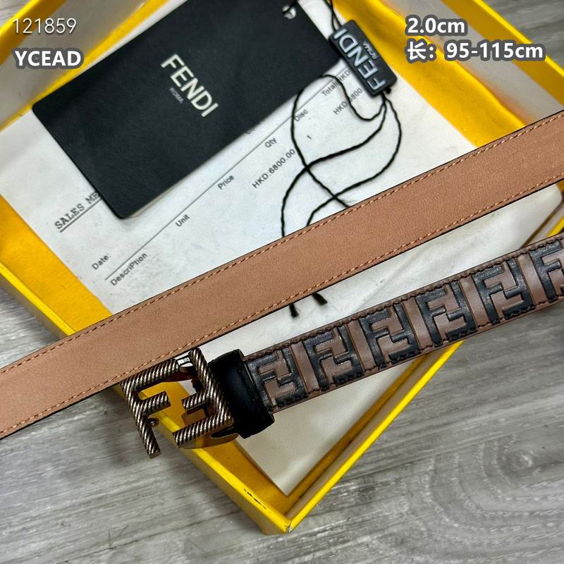 Fendi belt 20mmX95-115cm 8L (314)