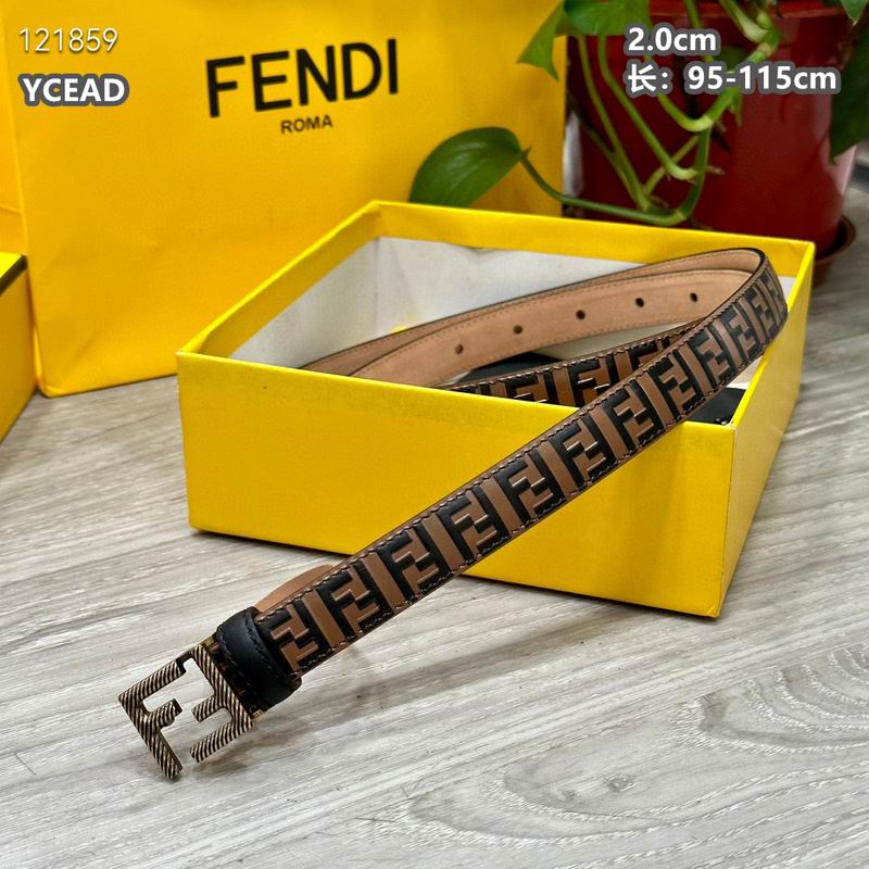Fendi belt 20mmX95-115cm 8L (315)