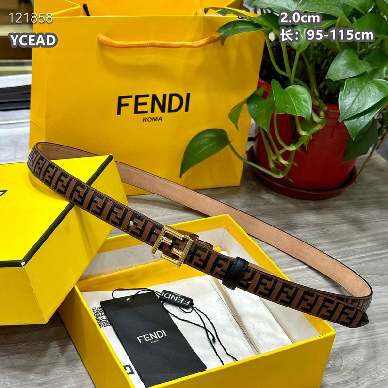 Fendi belt 20mmX95-115cm 8L (316)