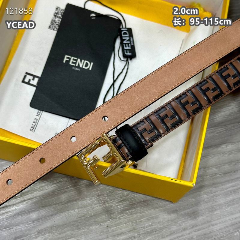 Fendi belt 20mmX95-115cm 8L (318)