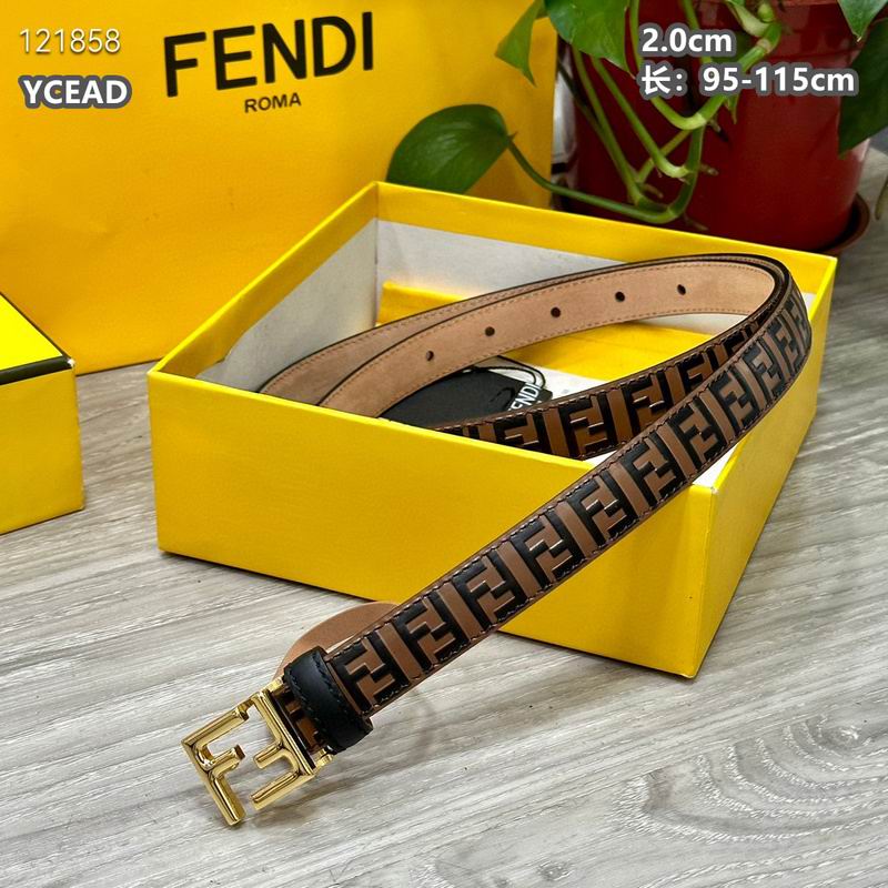 Fendi belt 20mmX95-115cm 8L (319)