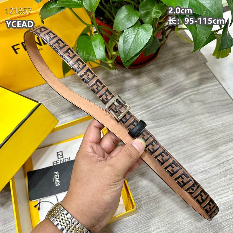 Fendi belt 20mmX95-115cm 8L (321)