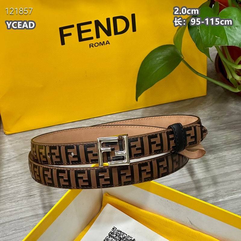 Fendi belt 20mmX95-115cm 8L (323)