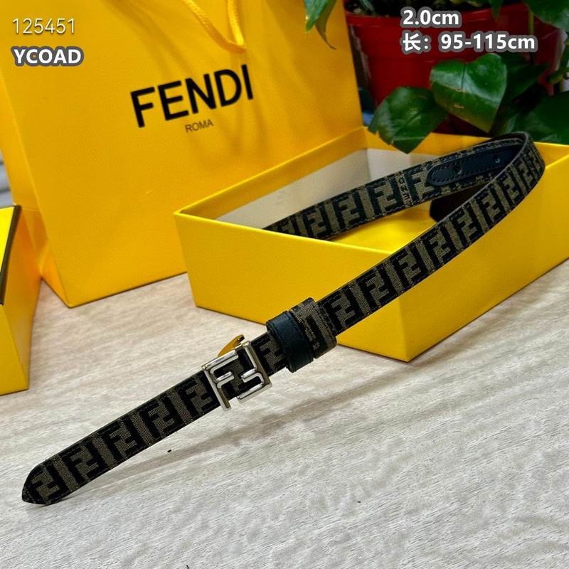 Fendi belt 20mmX95-115cm 8L (4)