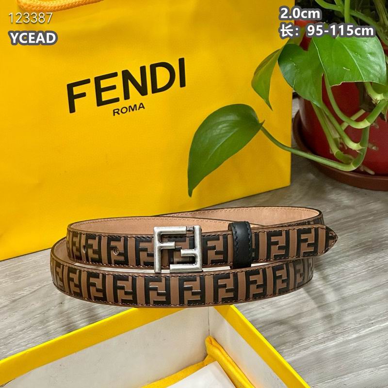 Fendi belt 20mmX95-115cm 8L (52)