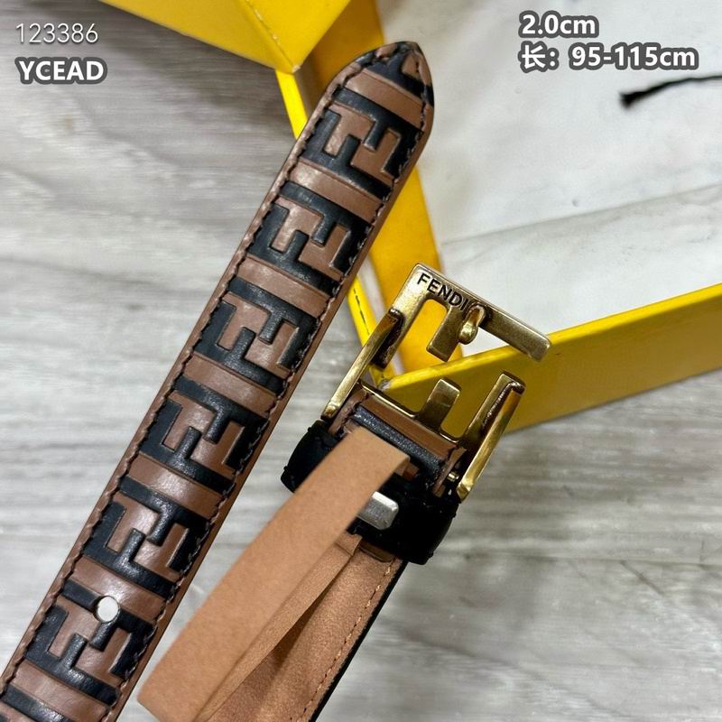 Fendi belt 20mmX95-115cm 8L (54)