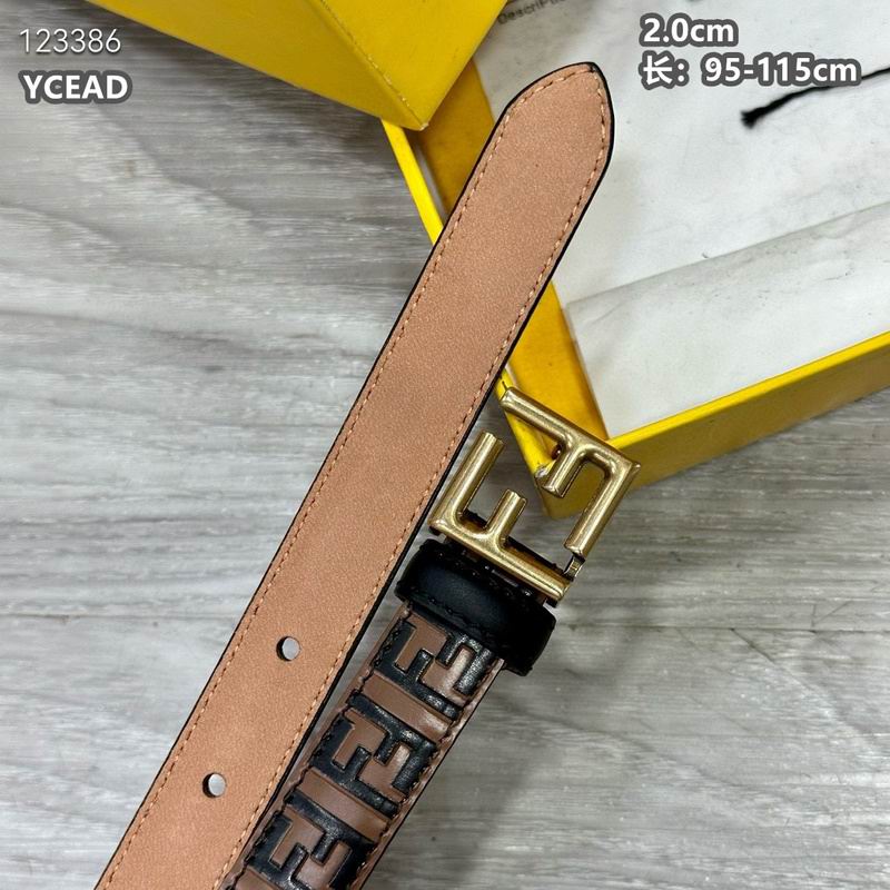 Fendi belt 20mmX95-115cm 8L (55)