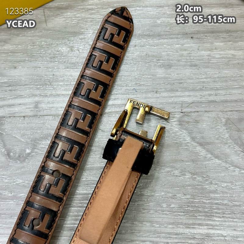 Fendi belt 20mmX95-115cm 8L (58)