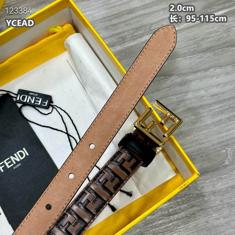 Fendi belt 20mmX95-115cm 8L (62)