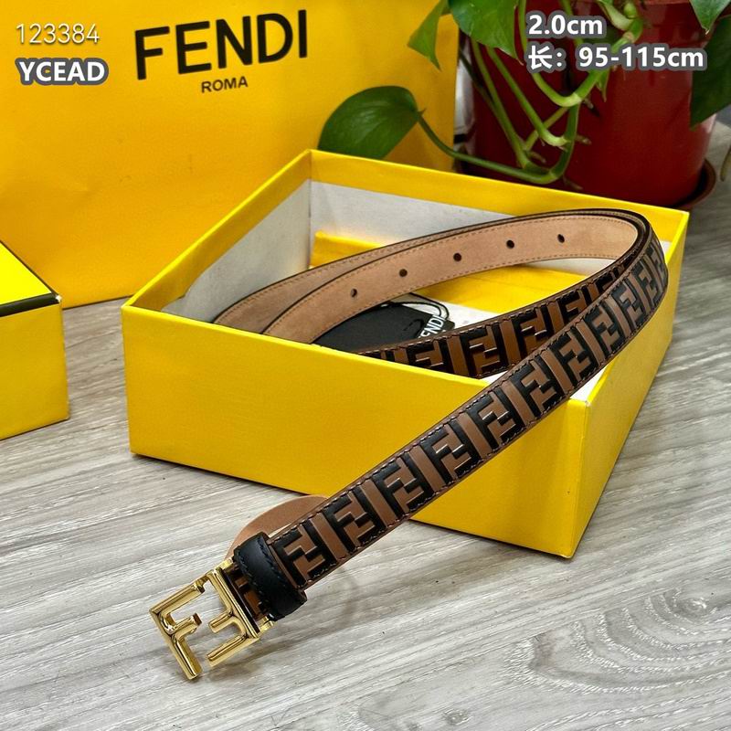 Fendi belt 20mmX95-115cm 8L (65)
