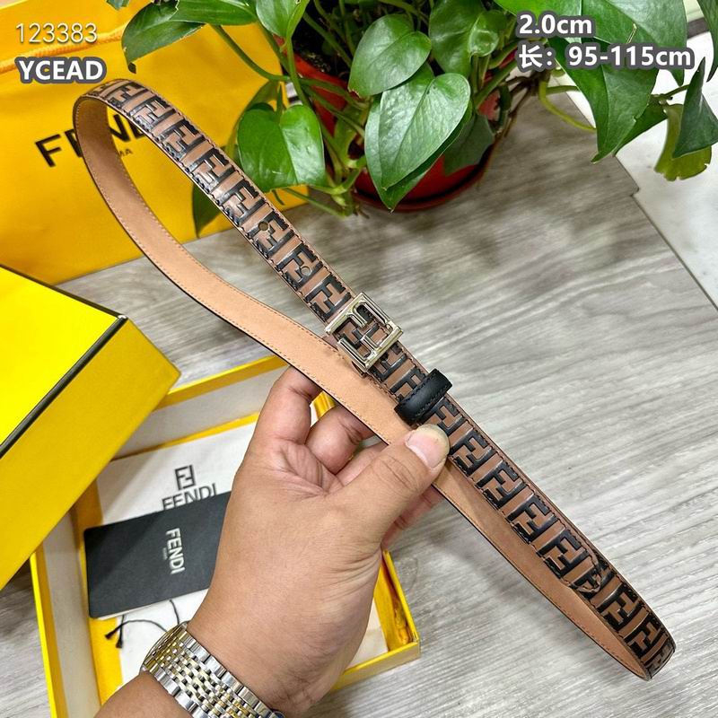 Fendi belt 20mmX95-115cm 8L (67)