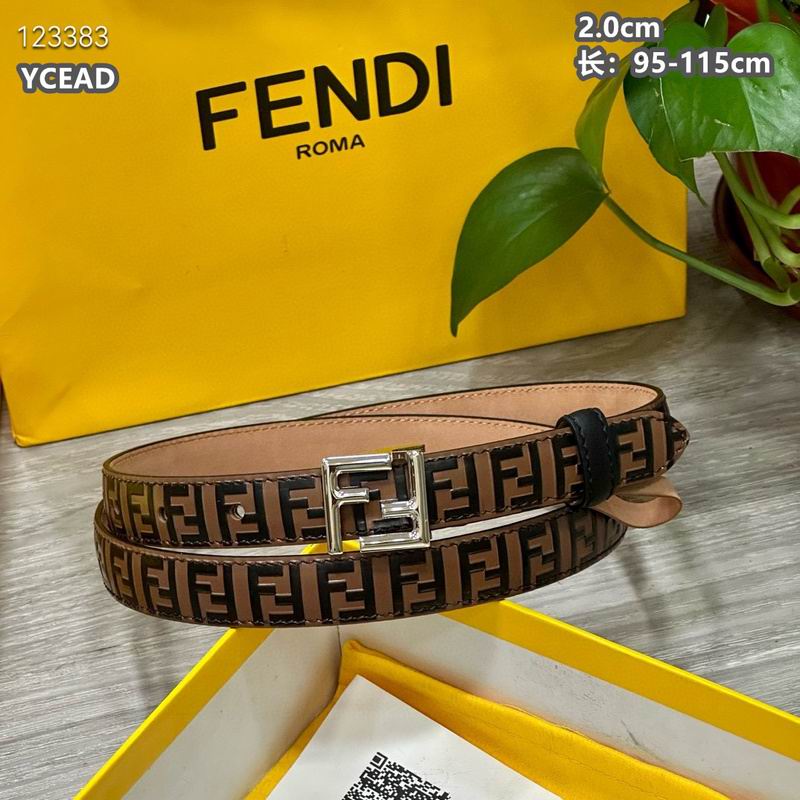 Fendi belt 20mmX95-115cm 8L (68)