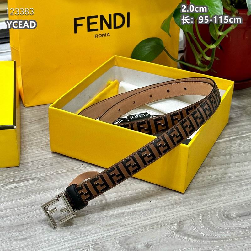 Fendi belt 20mmX95-115cm 8L (69)