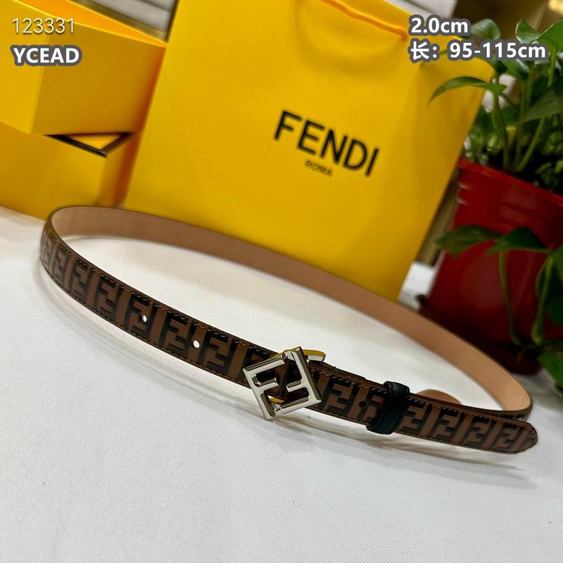 Fendi belt 20mmX95-115cm 8L (71)