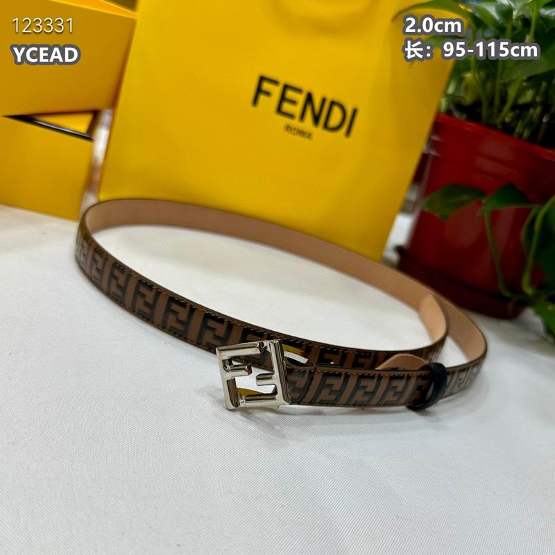 Fendi belt 20mmX95-115cm 8L (74)