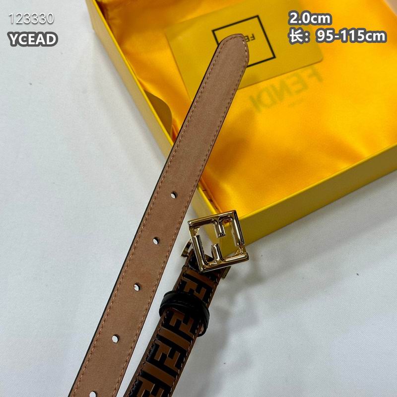 Fendi belt 20mmX95-115cm 8L (76)