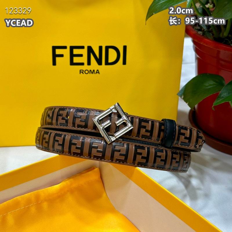 Fendi belt 20mmX95-115cm 8L (82)