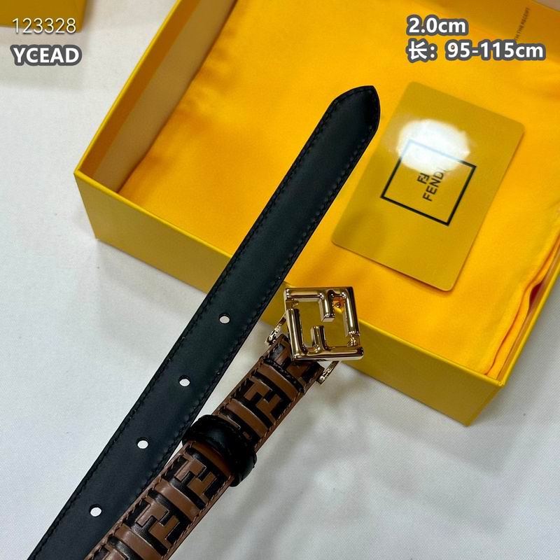 Fendi belt 20mmX95-115cm 8L (83)