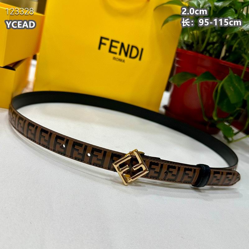 Fendi belt 20mmX95-115cm 8L (84)