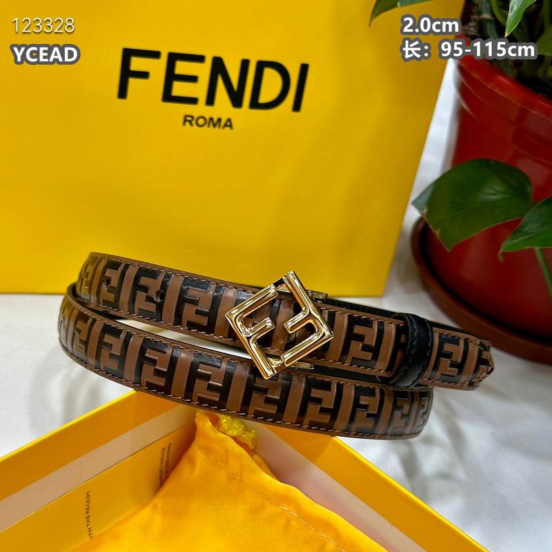 Fendi belt 20mmX95-115cm 8L (85)