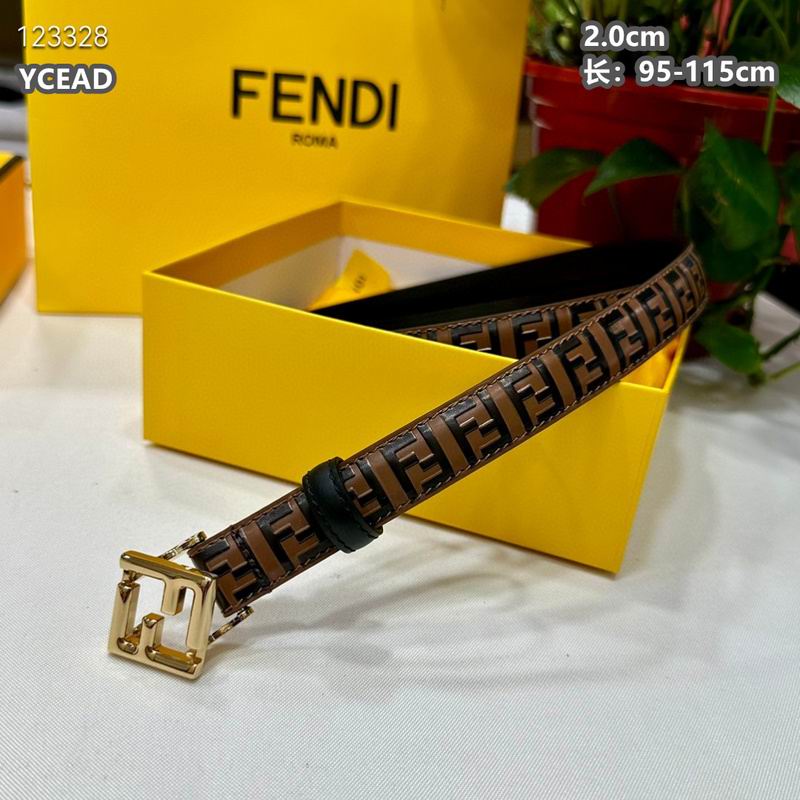 Fendi belt 20mmX95-115cm 8L (86)