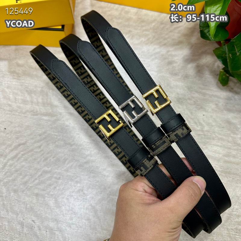 Fendi belt 20mmX95-115cm 8L (9)