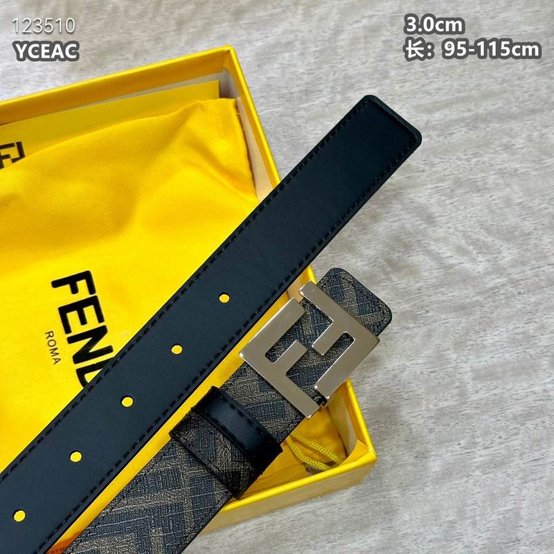 Fendi belt 30mmX95-115cm  8L (1)