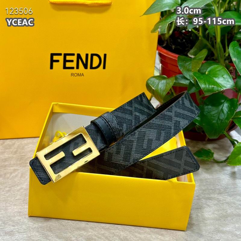Fendi belt 30mmX95-115cm  8L (18)
