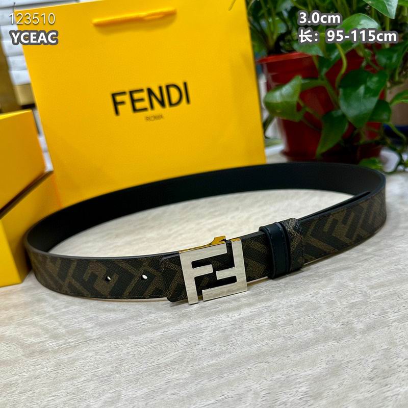 Fendi belt 30mmX95-115cm  8L (2)