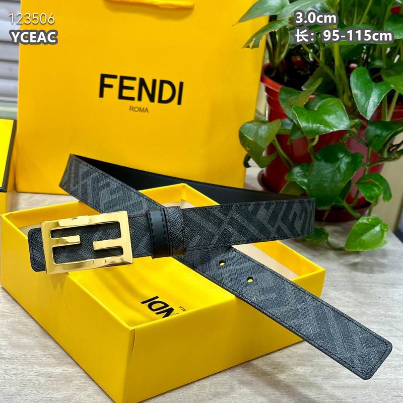 Fendi belt 30mmX95-115cm  8L (20)