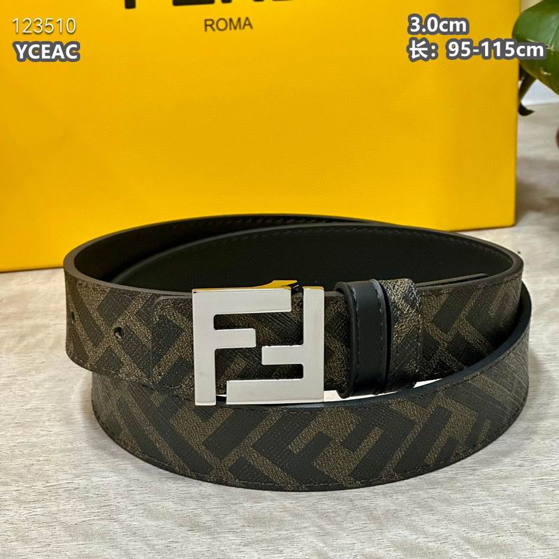 Fendi belt 30mmX95-115cm  8L (3)