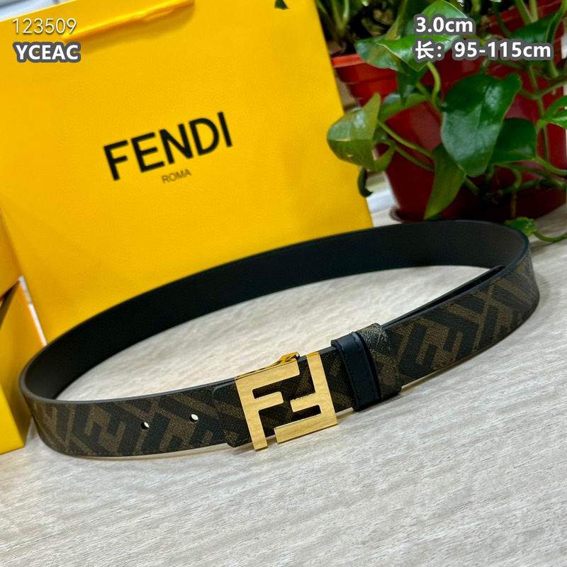 Fendi belt 30mmX95-115cm  8L (5)