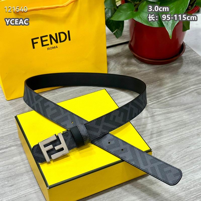 Fendi belt 30mmX95-115cm  8L (51)