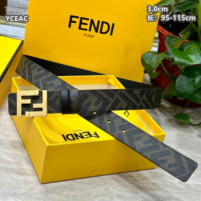 Fendi belt 30mmX95-115cm  8L (8)