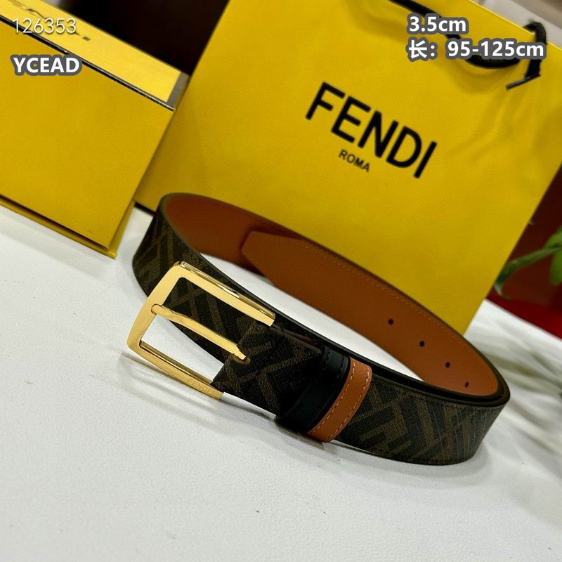 Fendi belt 35mmX95-125cm  8L (37)