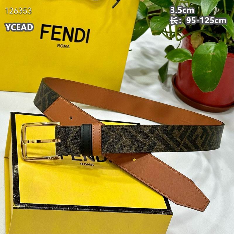 Fendi belt 35mmX95-125cm  8L (38)