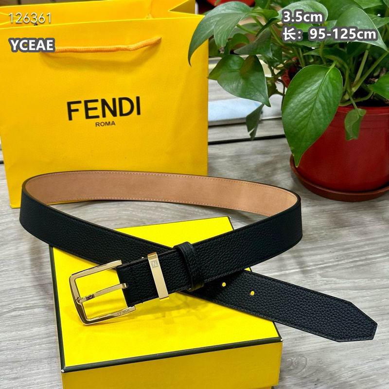 Fendi belt 35mmX95-125cm  8L (4)