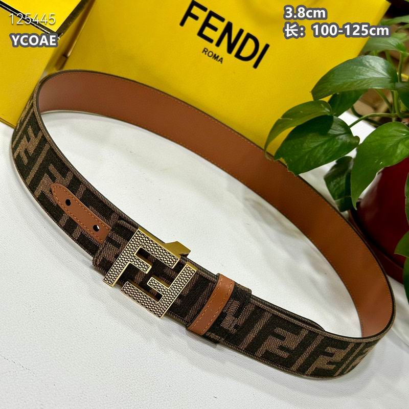 Fendi belt 38mmX100-125cm  8L (1)